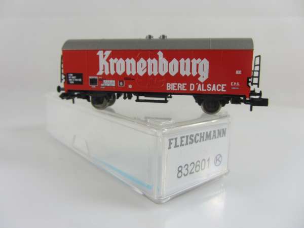 Fleischmann 832601 K SNCF Kühlwagen,Bierwagen Kronenburg,Neu,OVP, M 1:160