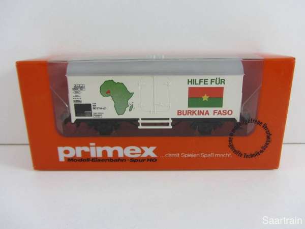 Primex 4593 Kühlwagen Hilfe für BURKINA FASO m. Originalkarton (ungeöffnet !)