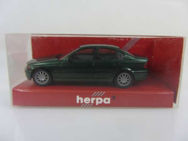 HERPA 32544 1:87 BMW 3er Lim. dunkelgrün neu mit OVP