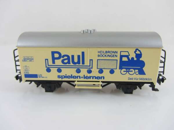 Märklin Basis 4415 Werbewagen Spielwaren Paul Sondermodell, gebraucht, ohne Verpackung