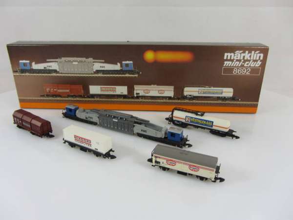 Märklin 8692 Regional-Güterwagen-Set der DB (5 Wagen), sehr gut und originalverpackt