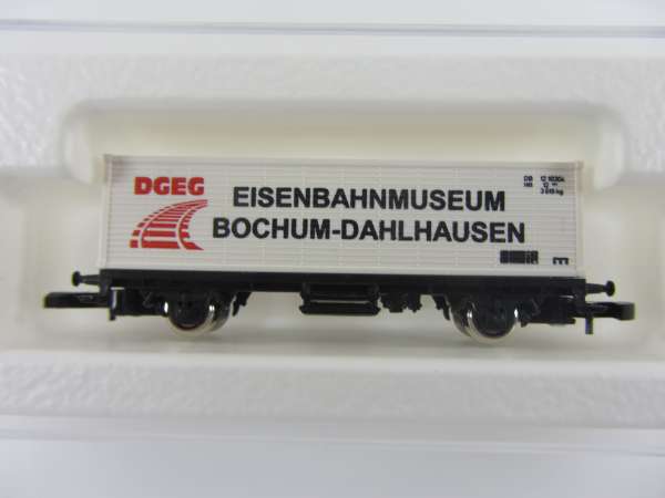 Märklin 8615 Containerwagen Eisenbahnmuseum Bochum-Dahlhausen, neuwertig, mit OVP