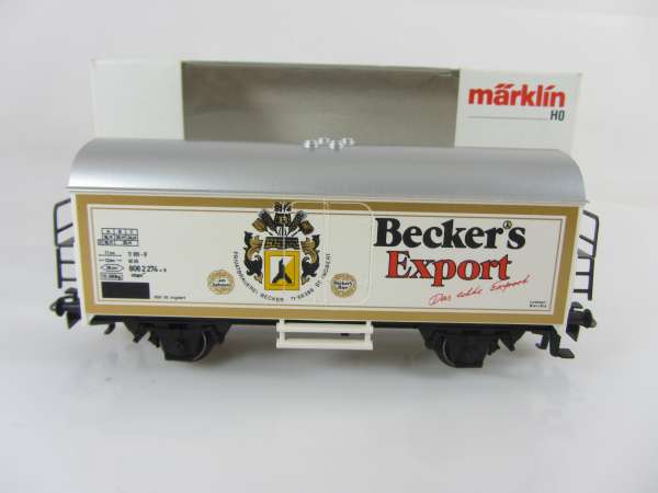 Märklin Basis 4415 Bierwagen Becker&#039;s Export Sondermodell mit Verpackung