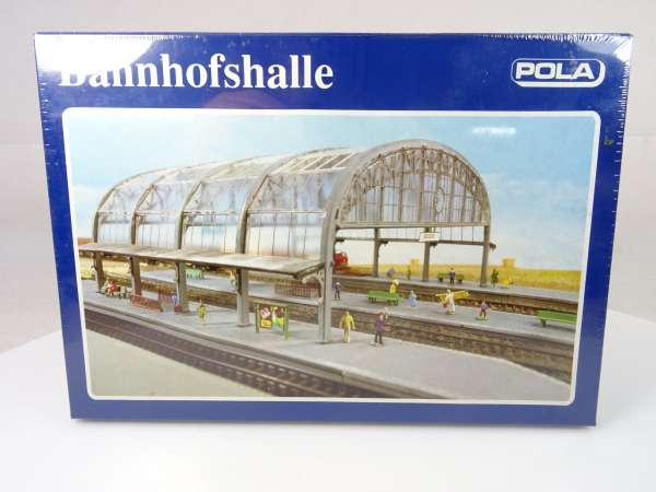 Pola N 206 Bausatz Bahnhofshalle (B) neu in Originalverpackung,M 1:160