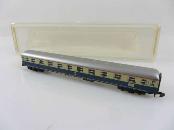 Märklin 8720 D-Zug-Wagen blau-beige 1.Klasse guter Zustand mit Originalverpackung