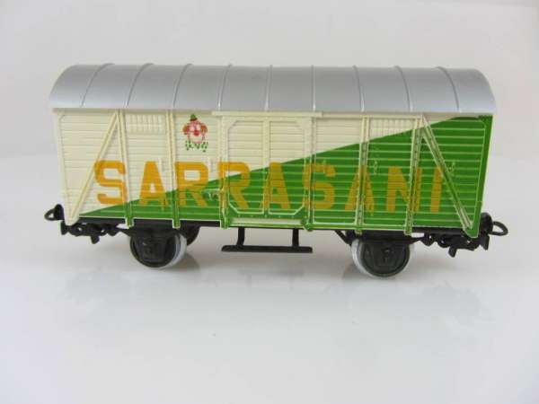Primex 2-achsiger Güterwagen Sarrasani Zirkuswelt 1, ohne Verpackung, Fehldruck