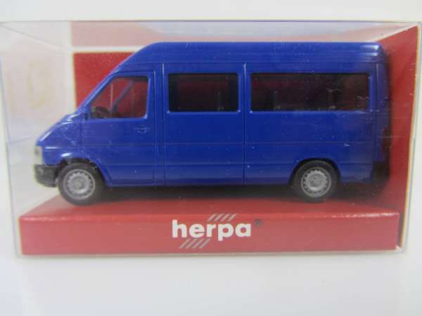 HERPA 43250 1:87 VW LT Bus HT dunkelblau neu mit OVP