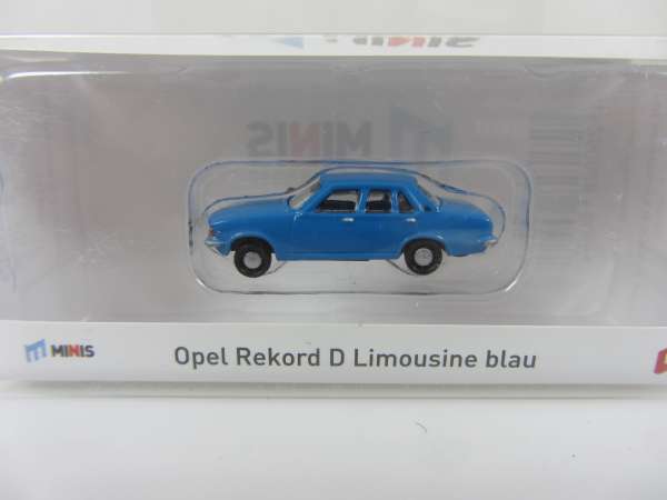 Lemke LC4501 Opel Record D Limosine blau, Neu,OVP,M1:160