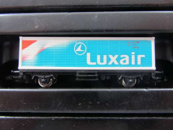 8615 Containerwagen Sondermodell LUXAIR CFL Luxenburg mit Originalverpackung