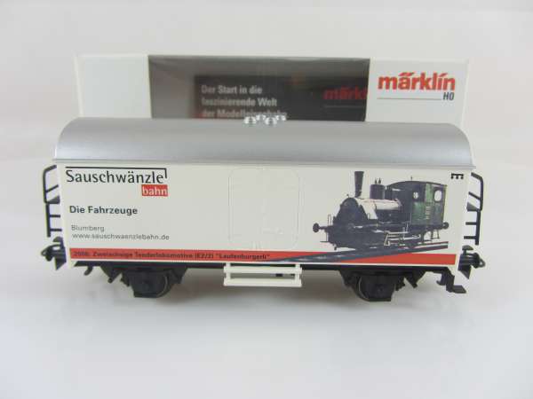 Märklin Basis 4415 Werbewagen Sauschwänzlebahn Sondermodell, mit OVP