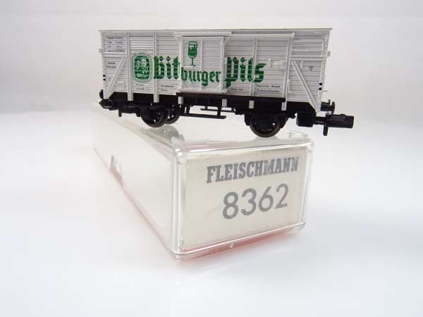Fleischmann 8362 Bierwagen Bitburger, sehr gut mit OVP, M1:160