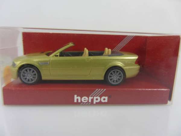 HERPA 32995 1:87 BMW M3 Cabrio golden neu mit OVP