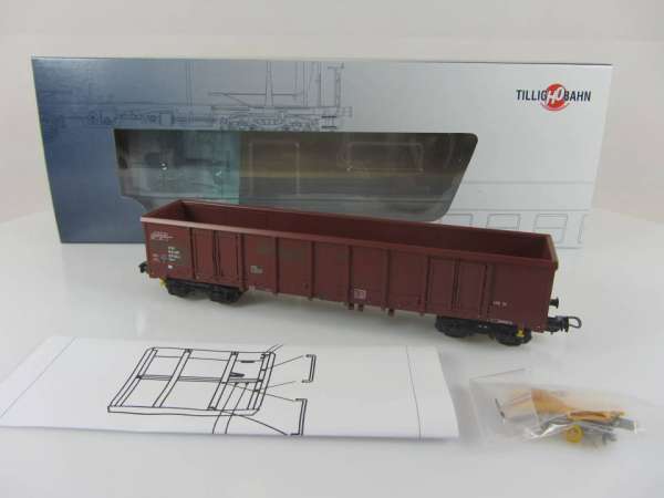 Tillig 76614 offener Güterwagen Eanos D-AAEC, neuwertig mit Verpackung